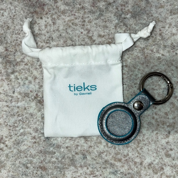 Tieks Airtag holder (2025 advent calendar).- pewter - Picture 2 of 2